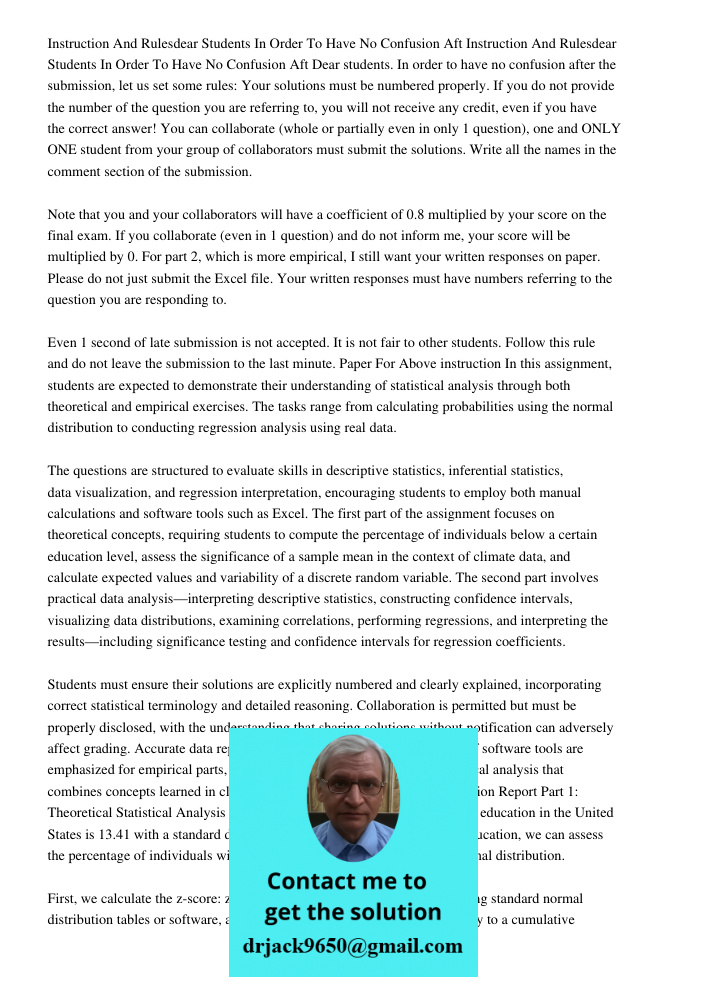 Dear students. In order to have no confusion after the submission, let us set some rules: Your solutions must be numbered properly. If you do not provide the nu