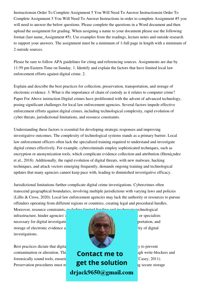 Instructions in order to complete Assignment #5 you will need to answer the below questions. Please complete the questions in a Word document and then upload th