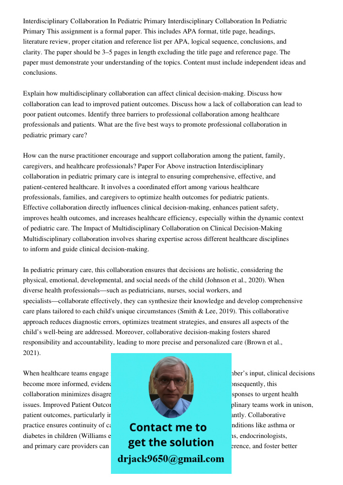 This assignment is a formal paper. This includes APA format, title page, headings, literature review, proper citation and reference list per APA, logical sequen