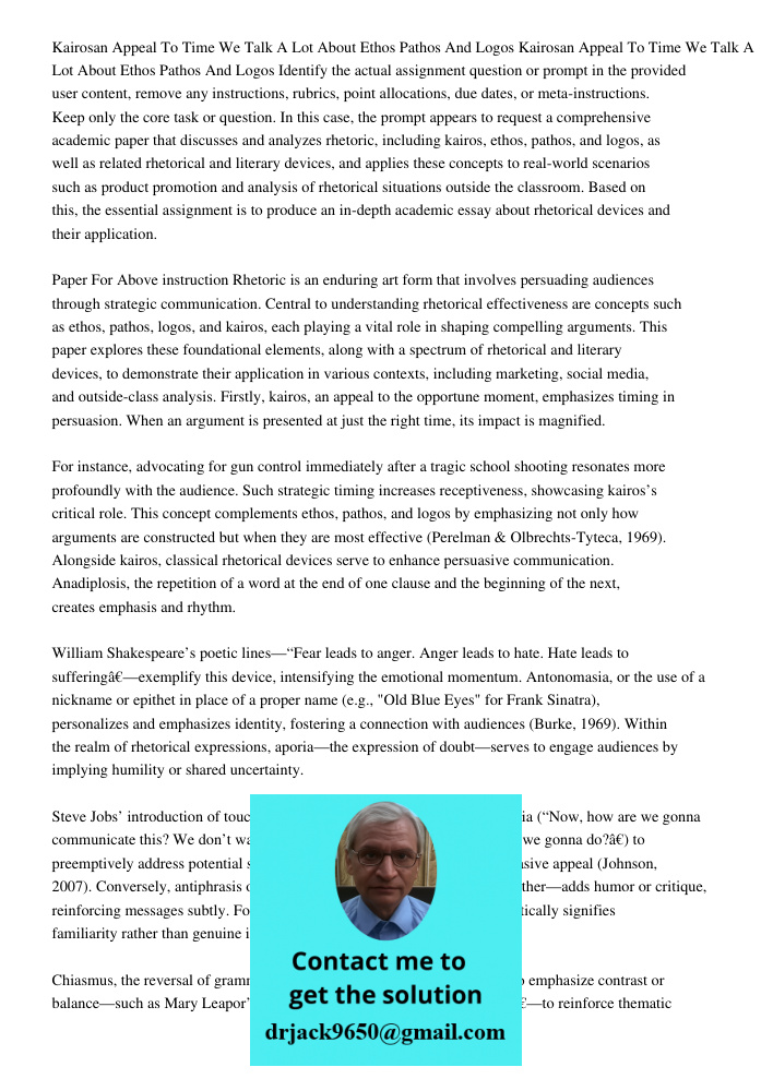 Identify the actual assignment question or prompt in the provided user content, remove any instructions, rubrics, point allocations, due dates, or meta-instruct