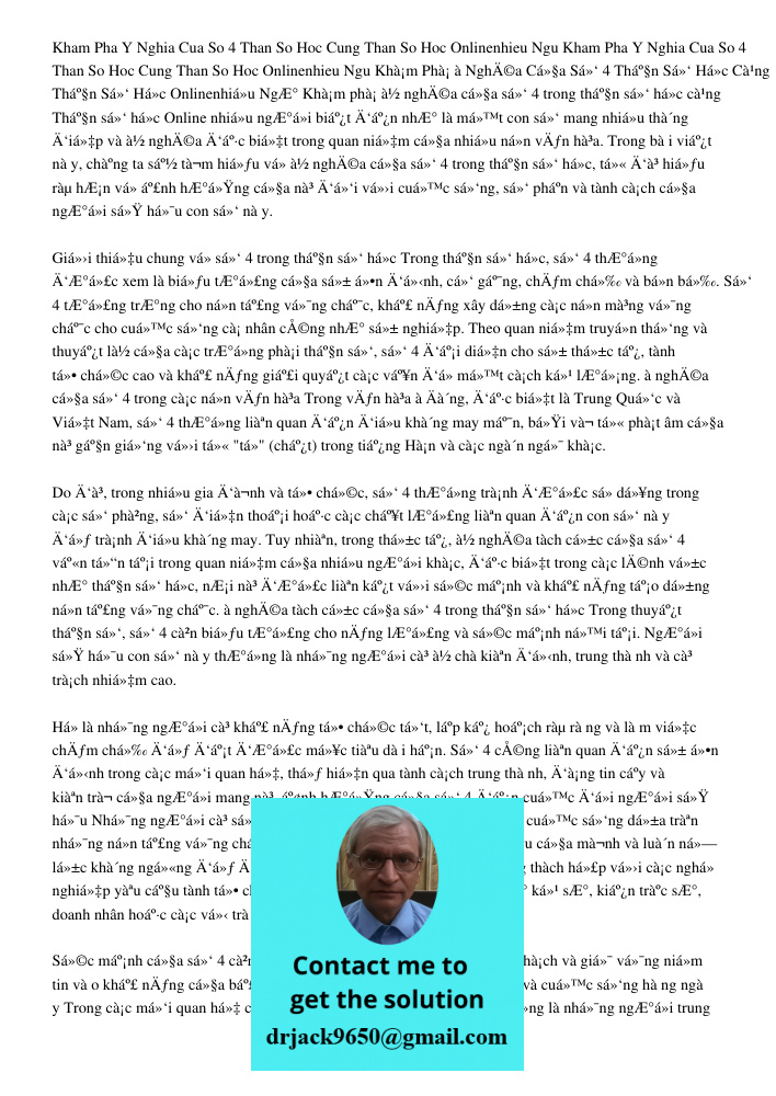 Kham Pha Y Nghia Cua So 4 Than So Hoc Cung Than So Hoc Onlinenhieu Ngu Khám phá ý nghĩa của số 4 trong thần số học cùng Thần số học Online nhiều người biết đến 