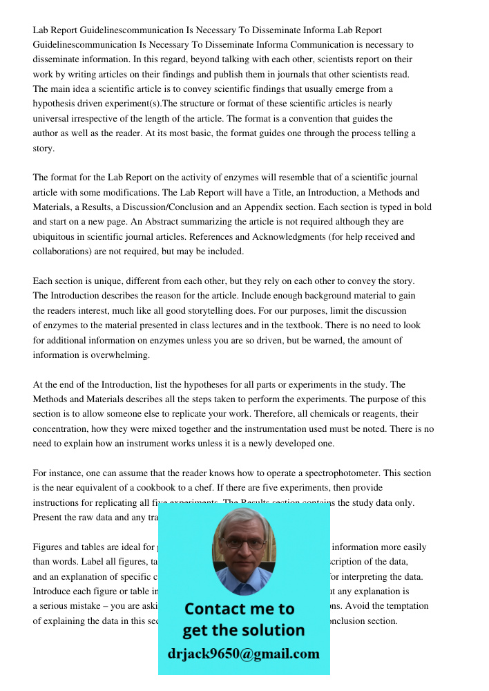 Communication is necessary to disseminate information. In this regard, beyond talking with each other, scientists report on their work by writing articles on th