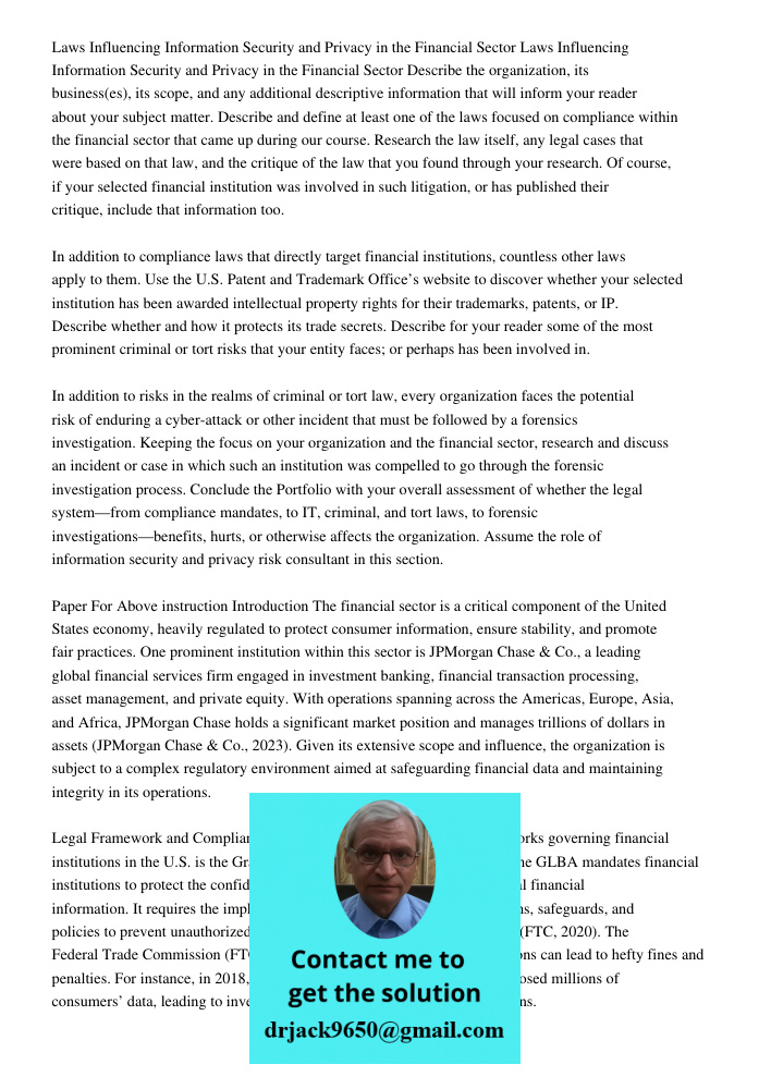 Describe the organization, its business(es), its scope, and any additional descriptive information that will inform your reader about your subject matter. Descr