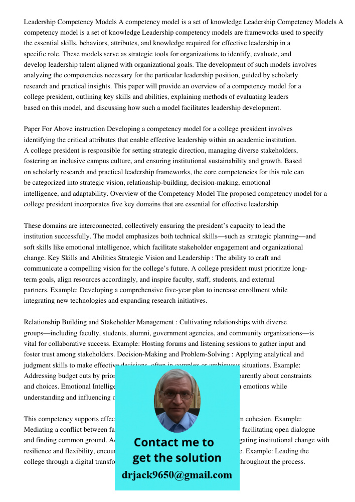 Leadership competency models are frameworks used to specify the essential skills, behaviors, attributes, and knowledge required for effective leadership in a sp