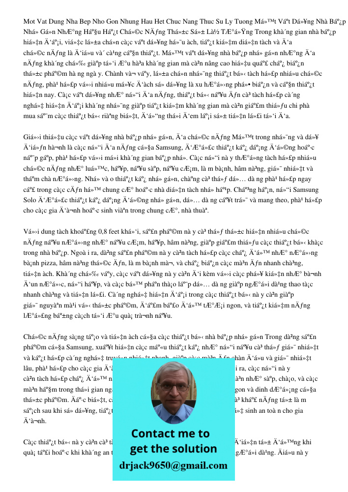 Trong không gian nhà bếp hiện đại, việc lựa chọn các vật dụng hữu ích, tiết kiệm diện tích và đa chức năng là điều vô cùng cần thiết. Một vật dụng nhà bếp nhỏ g