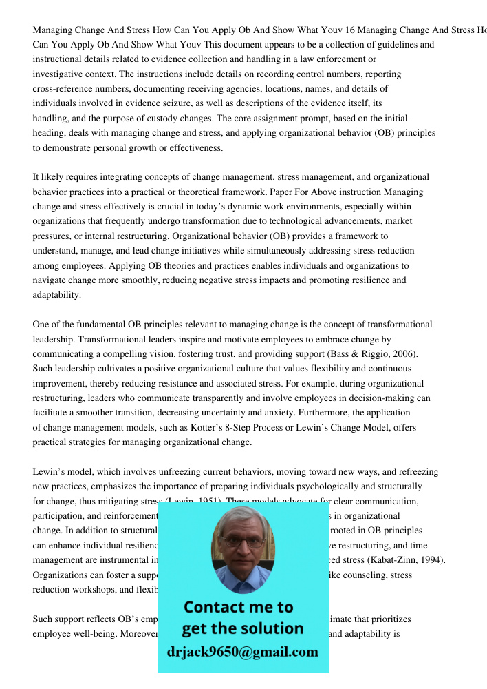 This document appears to be a collection of guidelines and instructional details related to evidence collection and handling in a law enforcement or investigati