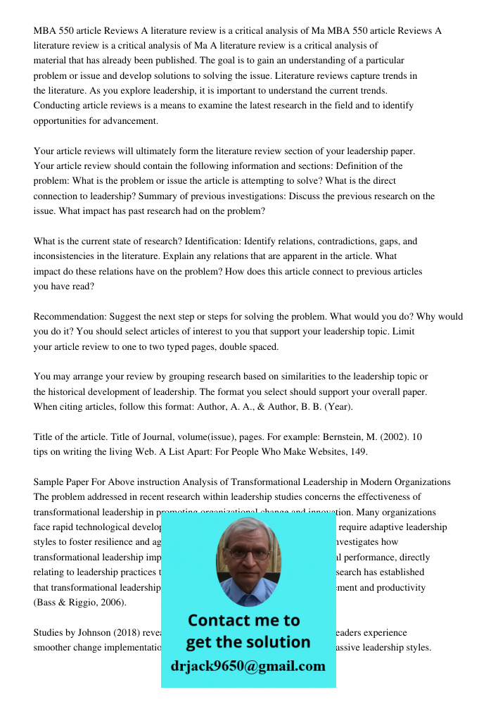 A literature review is a critical analysis of material that has already been published. The goal is to gain an understanding of a particular problem or issue an