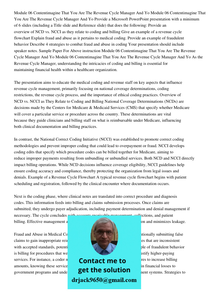 Provide a Microsoft PowerPoint presentation with a minimum of 6 slides (including a Title slide and Reference slide) that does the following: Provide an overvie