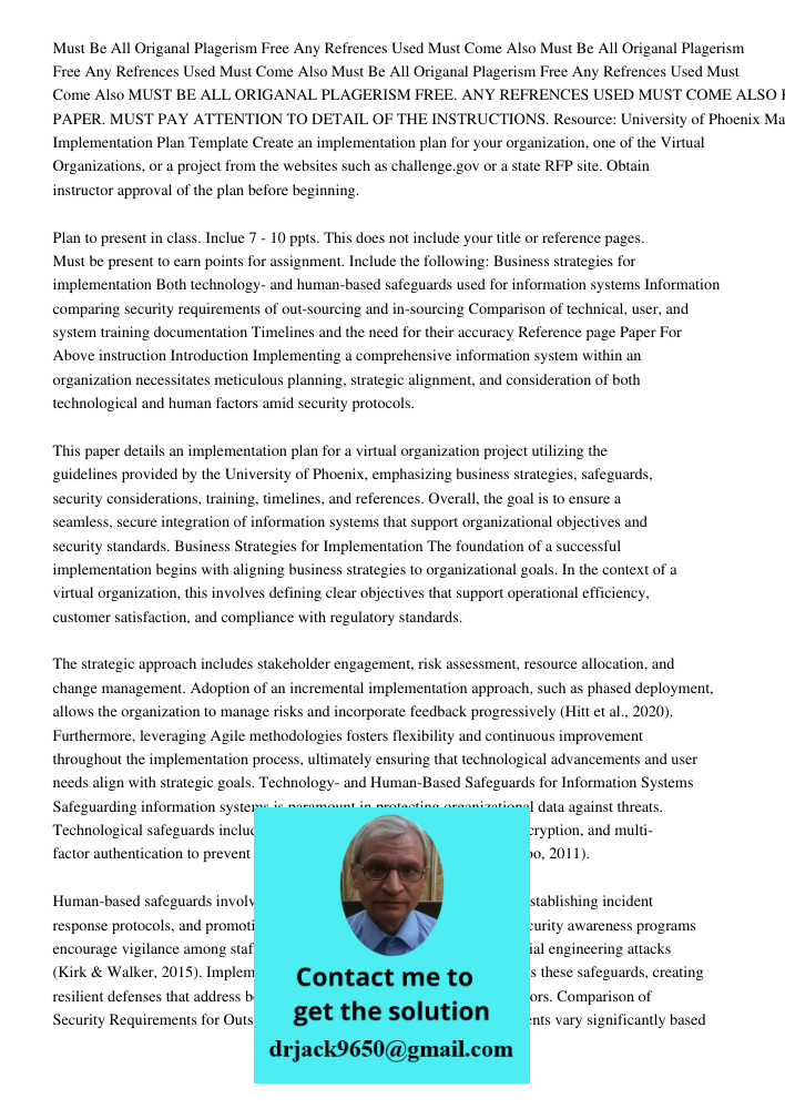 Must Be All Origanal Plagerism Free Any Refrences Used Must Come Also MUST BE ALL ORIGANAL PLAGERISM FREE. ANY REFRENCES USED MUST COME ALSO HAVE CITATIONS IN P