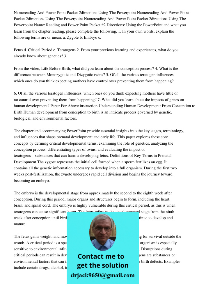 Namereading And Power Point Packet 2directions Using The Powerpoint Name: Reading and Power Point Packet #2 Directions: Using the PowerPoint and what you learn 