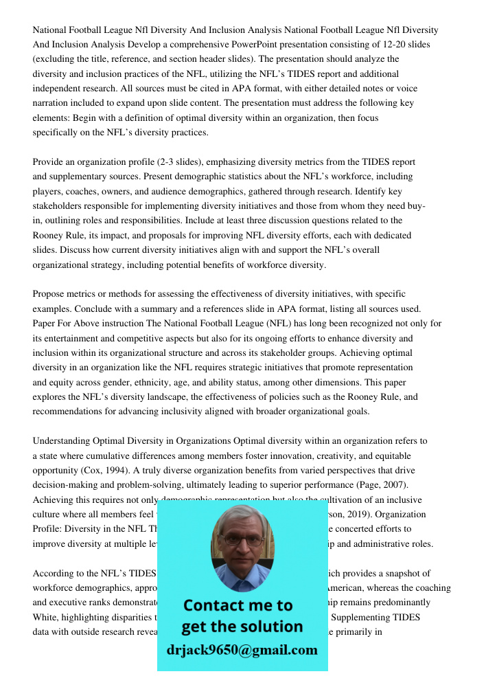 Develop a comprehensive PowerPoint presentation consisting of 12-20 slides (excluding the title, reference, and section header slides). The presentation should 