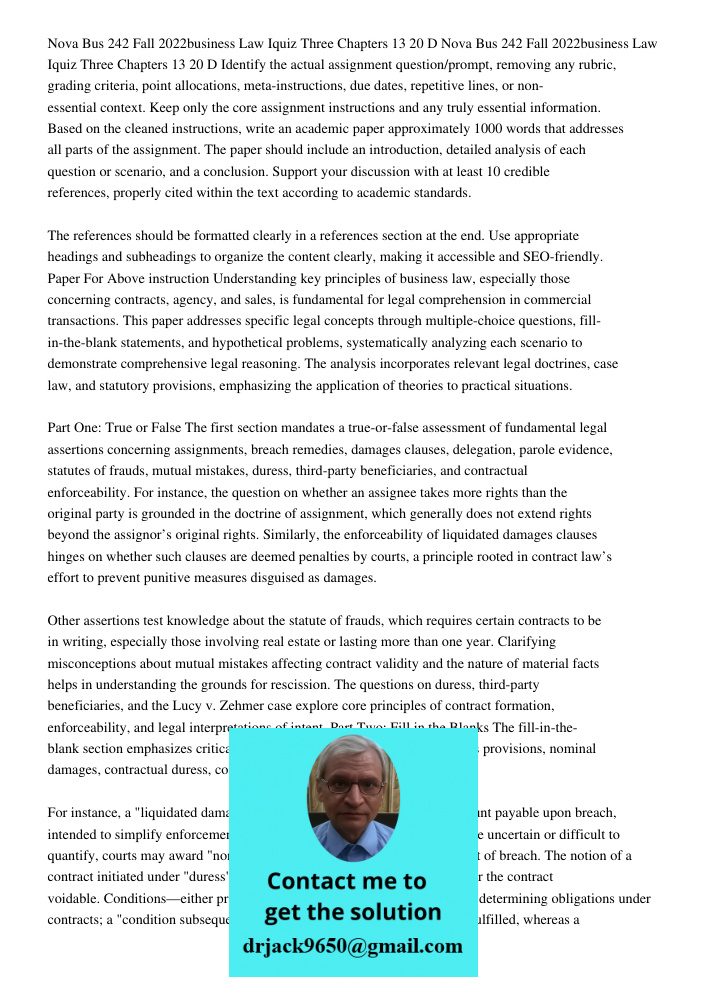 Identify the actual assignment question/prompt, removing any rubric, grading criteria, point allocations, meta-instructions, due dates, repetitive lines, or non