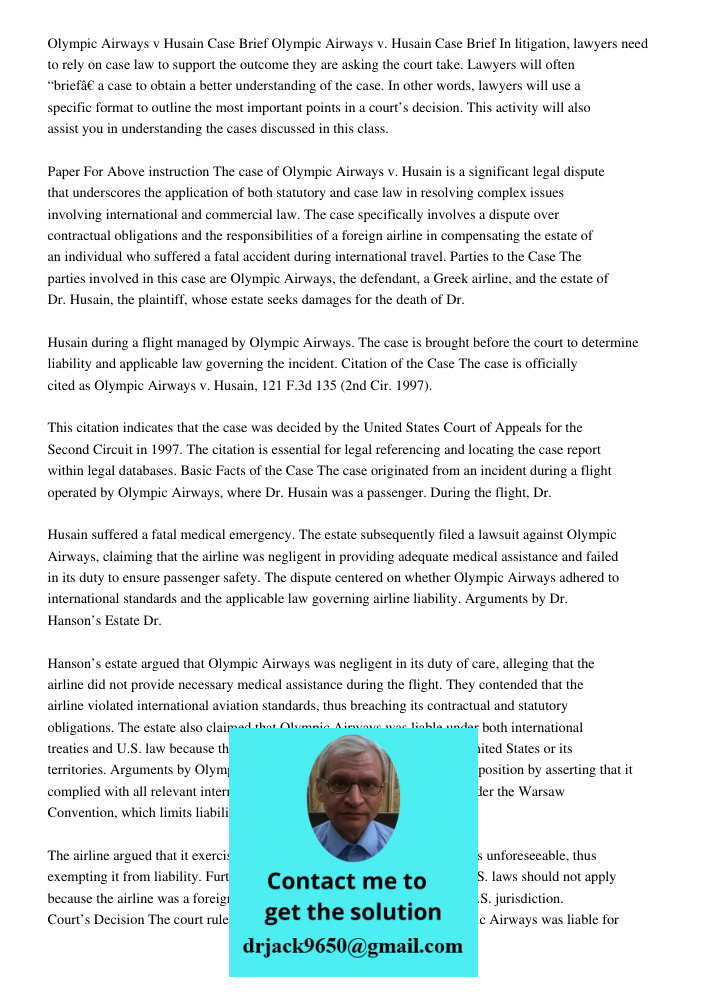 In litigation, lawyers need to rely on case law to support the outcome they are asking the court take. Lawyers will often “brief” a case to obtain a better unde