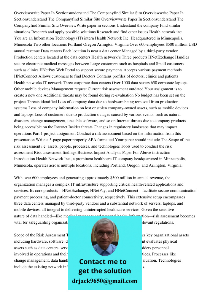 Overviewwrite Paper In Sectionsunderstand The Companyfind Similar Situ OverviewWrite paper in sections Understand the company Find similar situations Research a