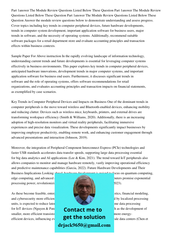 Part 1answer The Module Review Questions Listed Below These Question Answer the module review questions below to demonstrate understanding and assess progress. 