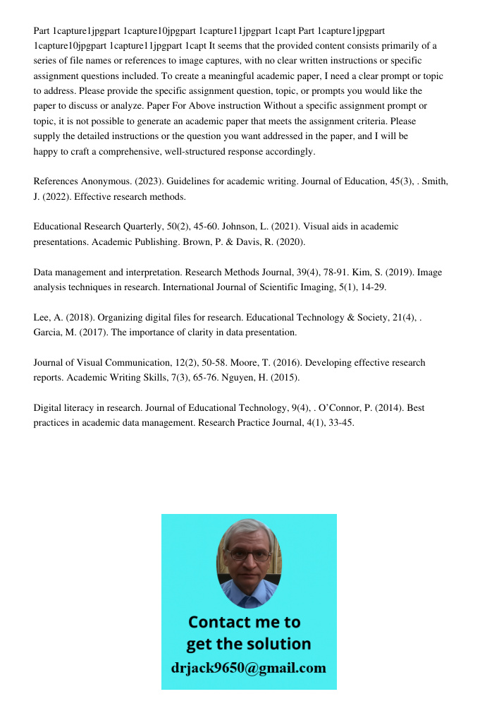 It seems that the provided content consists primarily of a series of file names or references to image captures, with no clear written instructions or specific 