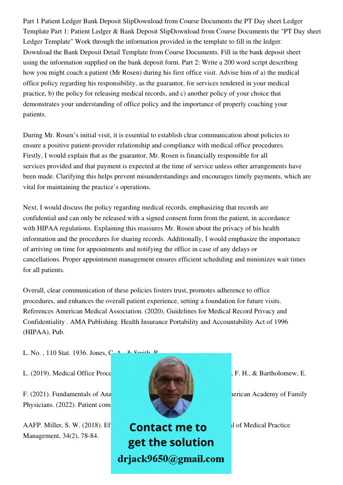 Work through the information provided in the template to fill in the ledger. Download the Bank Deposit Detail Template from Course Documents. Fill in the bank d