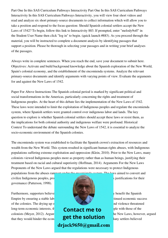 In this SAS Curriculum Pathways Interactivity, you will view four short videos and read and analyze six short primary-source documents to collect information wh