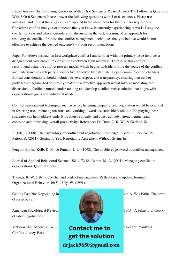 Please answer the following questions with 5 or 6 sentences. Please use analytical and critical thinking skills are applied to the main ideas for the discussion