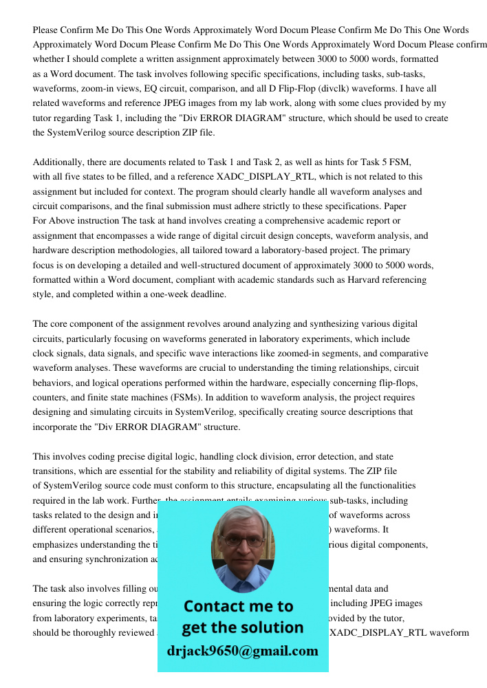 Please Confirm Me Do This One3000 5000 Words Approximately Word Docum Please confirm whether I should complete a written assignment approximately between 3000 t