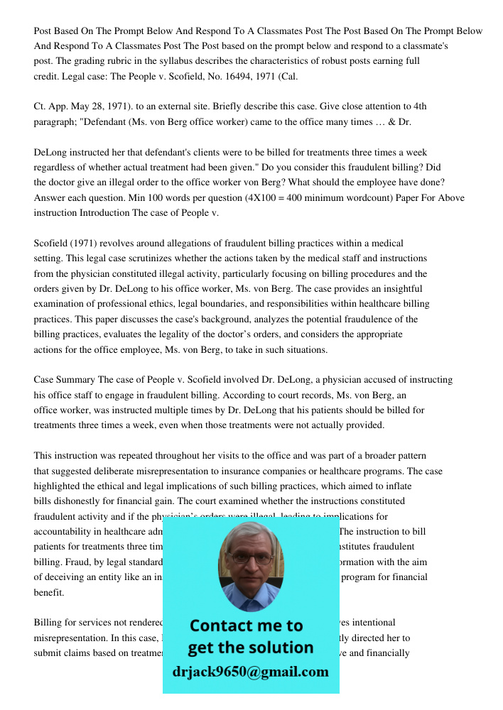 Post based on the prompt below and respond to a classmate's post. The grading rubric in the syllabus describes the characteristics of robust posts earning full 