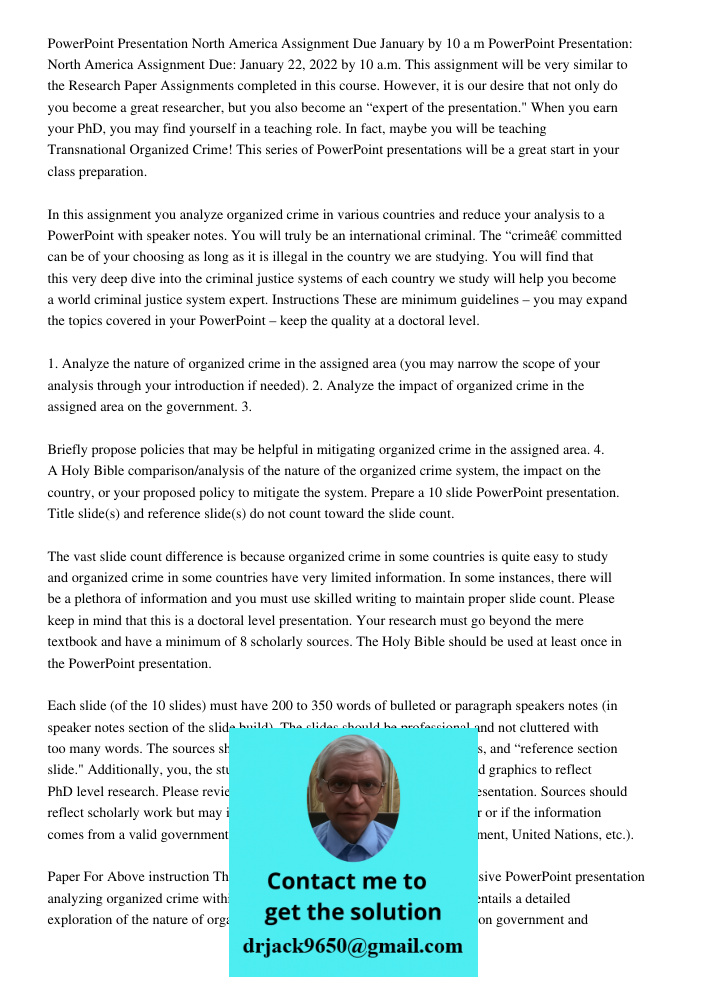 This assignment will be very similar to the Research Paper Assignments completed in this course. However, it is our desire that not only do you become a great r