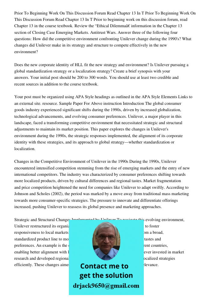 Prior to beginning work on this discussion forum, read Chapter 13 in the course textbook. Review the “Ethical Dilemma” information in the Chapter 13 section of 