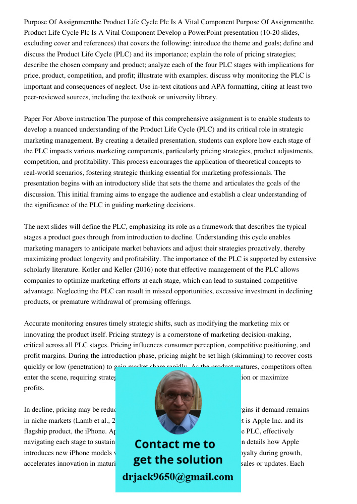 Develop a PowerPoint presentation (10-20 slides, excluding cover and references) that covers the following: introduce the theme and goals; define and discuss th