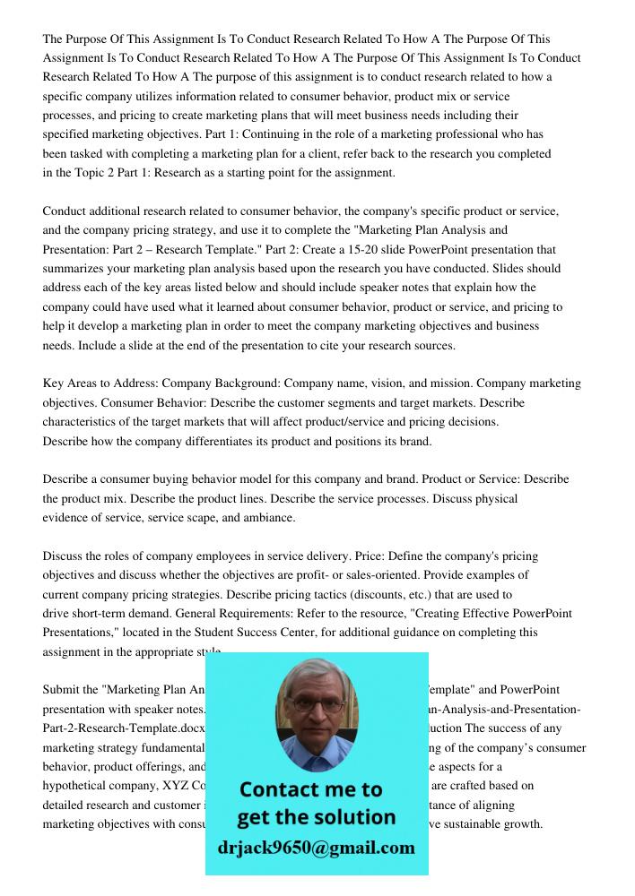 The Purpose Of This Assignment Is To Conduct Research Related To How A The purpose of this assignment is to conduct research related to how a specific company u