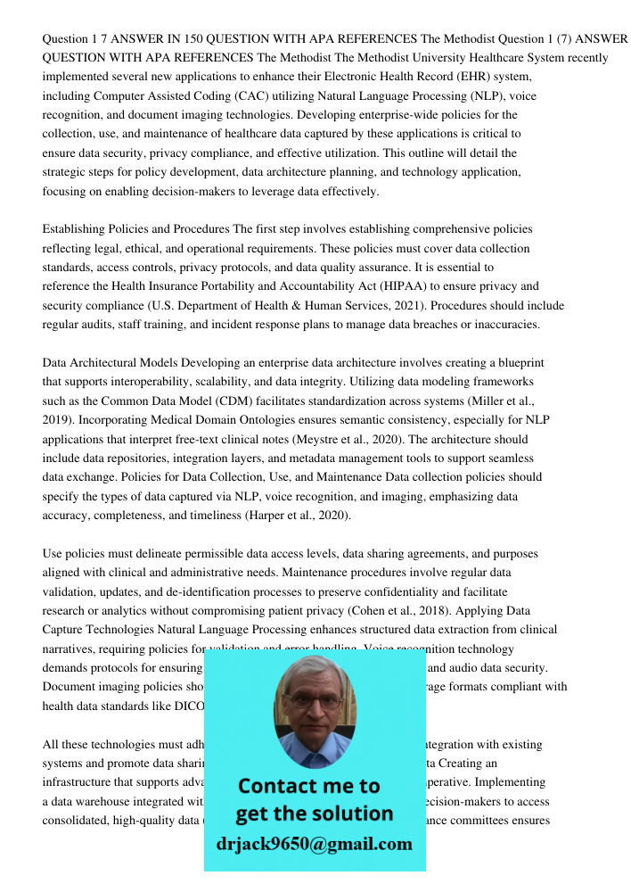 The Methodist University Healthcare System recently implemented several new applications to enhance their Electronic Health Record (EHR) system, including Compu