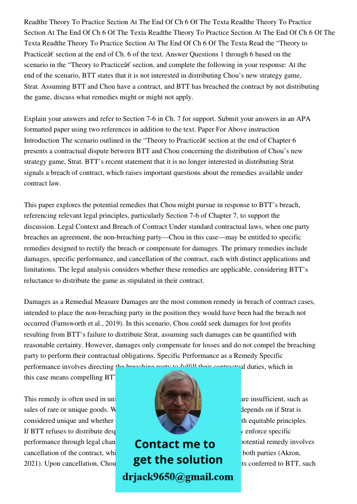Readthe Theory To Practice Section At The End Of Ch 6 Of The Texta Readthe Theory To Practice Section At The End Of Ch 6 Of The Texta Read the “Theory to Practi