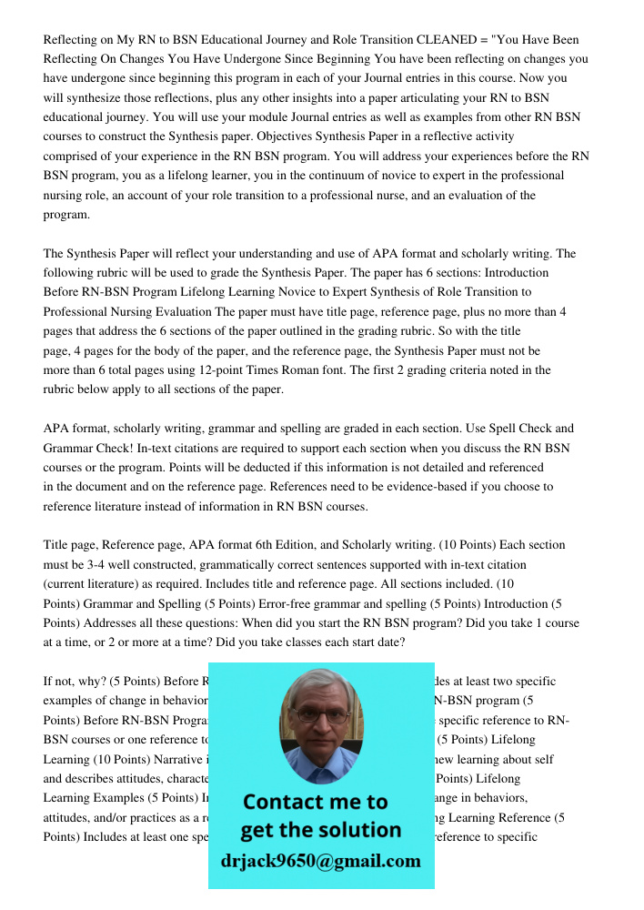 CLEANED = "You Have Been Reflecting On Changes You Have Undergone Since Beginning You have been reflecting on changes you have undergone since beginning this pr