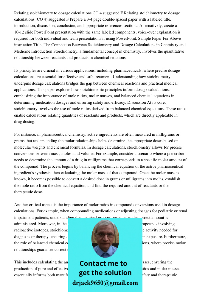 Prepare a 3-4 page double-spaced paper with a labeled title, introduction, discussion, conclusion, and appropriate references sections. Alternatively, create a 