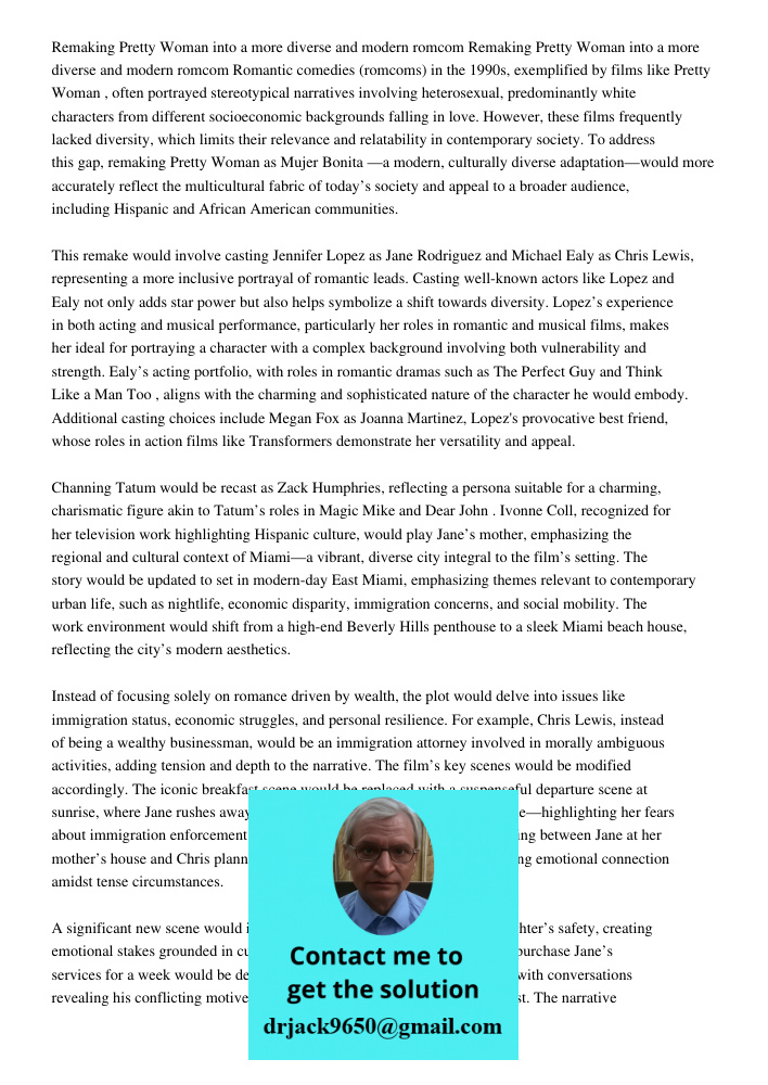 Romantic comedies (romcoms) in the 1990s, exemplified by films like Pretty Woman, often portrayed stereotypical narratives involving heterosexual, predominantly