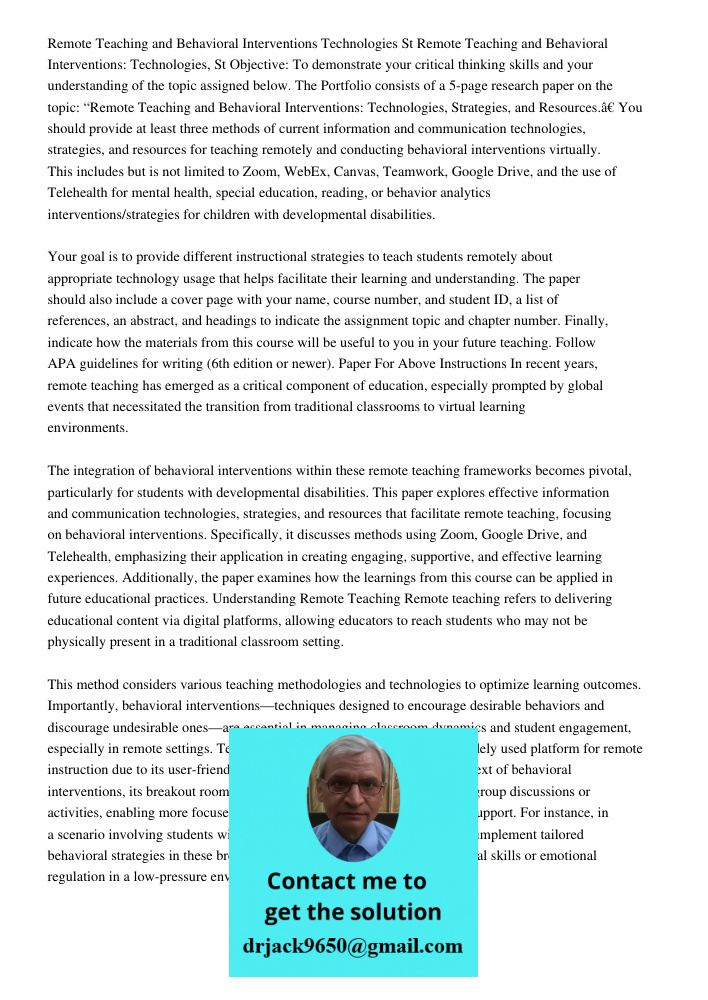 Objective: To demonstrate your critical thinking skills and your understanding of the topic assigned below. The Portfolio consists of a 5-page research paper on