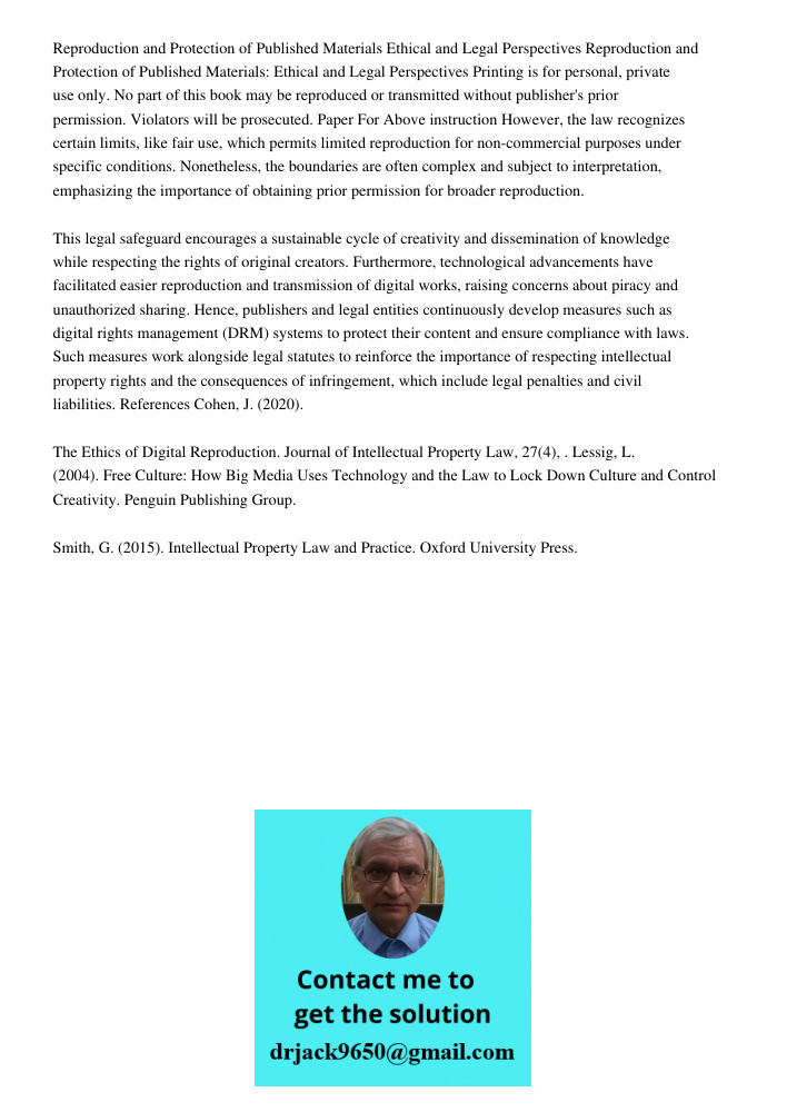 Printing is for personal, private use only. No part of this book may be reproduced or transmitted without publisher's prior permission. Violators will be prosec