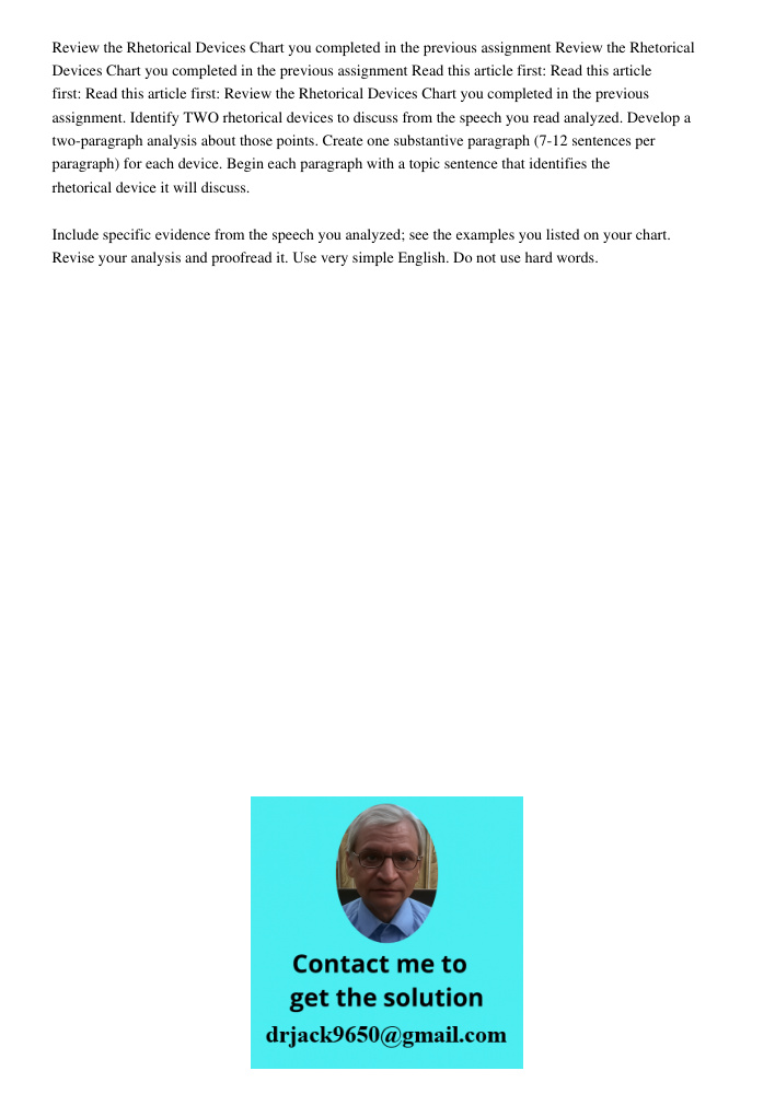 Read this article first: https://www.americanrhetoric.com/speeches/mary Read this article first: https://www.americanrhetoric.com/speeches/mary Read this articl