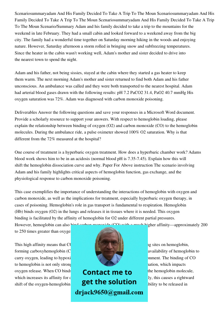 Scenariosummaryadam And His Family Decided To Take A Trip To The Moun Scenario/Summary Adam and his family decided to take a trip to the mountains for the weeke