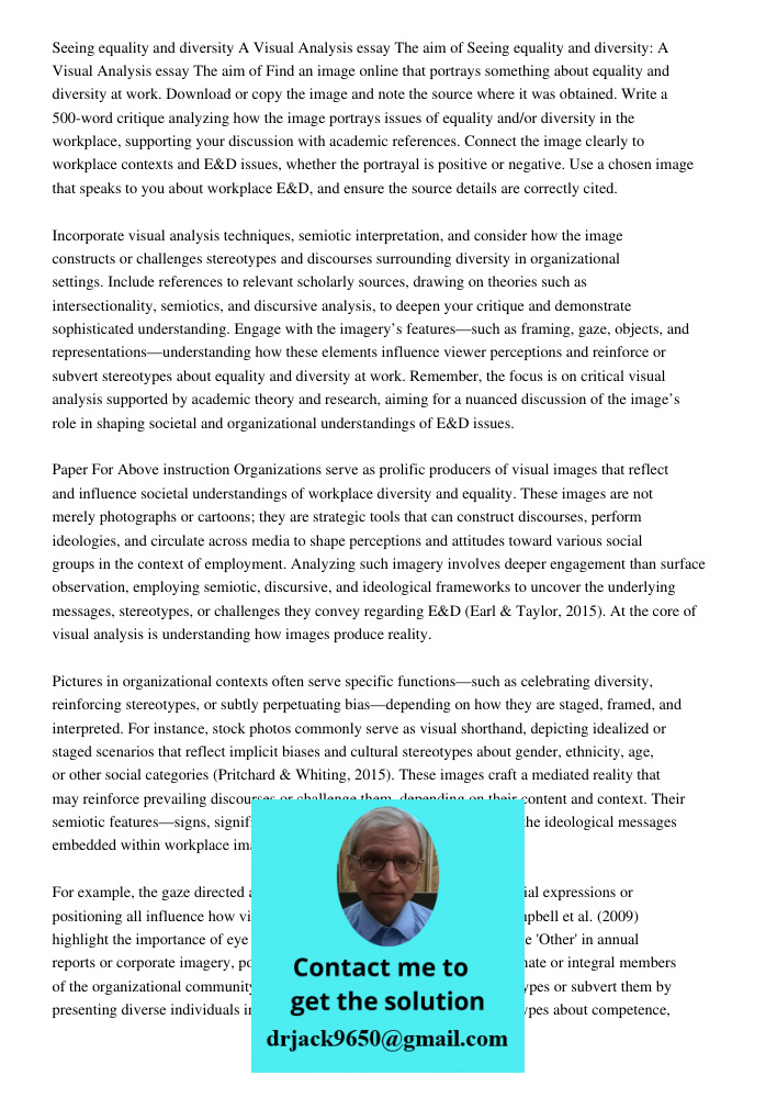 Find an image online that portrays something about equality and diversity at work. Download or copy the image and note the source where it was obtained. Write a