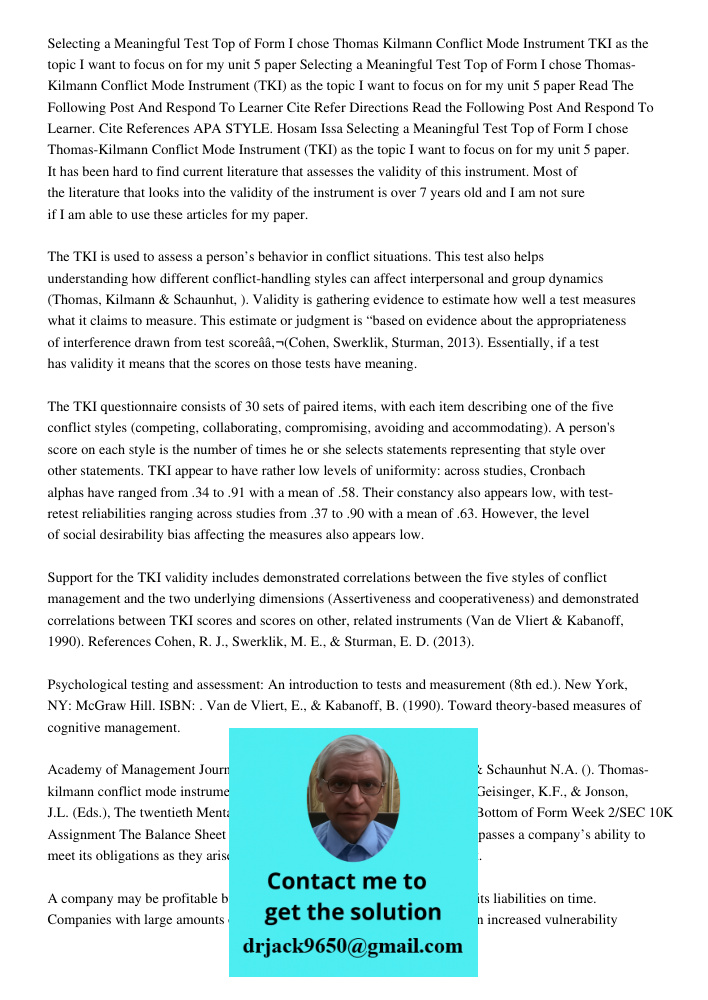 Read The Following Post And Respond To Learner Cite Refer Directions Read the Following Post And Respond To Learner. Cite References APA STYLE. Hosam Issa Selec