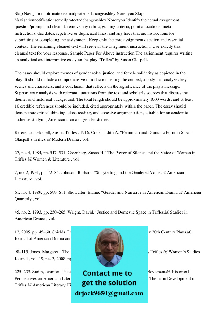 Identify the actual assignment question/prompt and clean it: remove any rubric, grading criteria, point allocations, meta-instructions, due dates, repetitive or