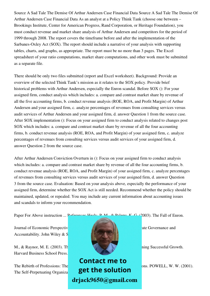 As an analyst at a Policy Think Tank (choose one between – Brookings Institute, Center for American Progress, Rand Corporation, or Heritage Foundation), you mus