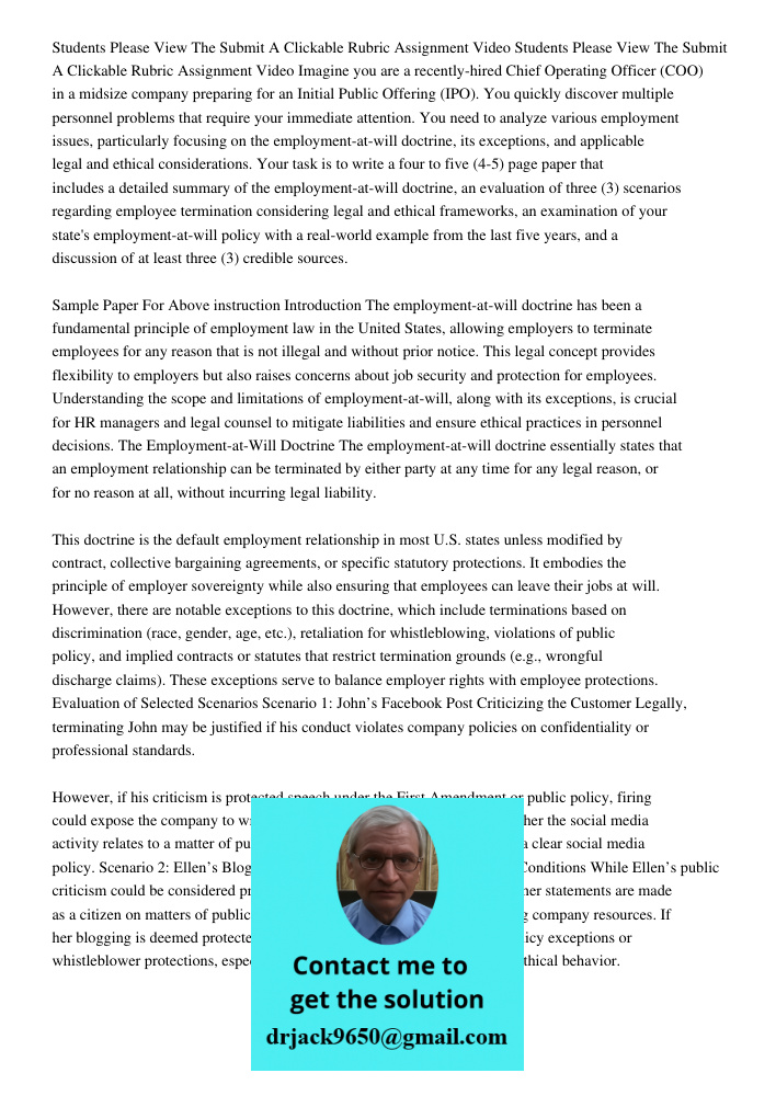 Imagine you are a recently-hired Chief Operating Officer (COO) in a midsize company preparing for an Initial Public Offering (IPO). You quickly discover multipl