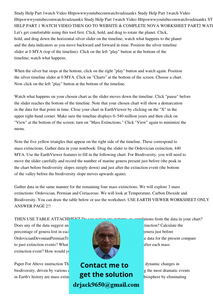 Study Help Part 1watch Video Httpswwwyoutubecomwatchvudzuankx STUDY HELP PART 1 WATCH VIDEO THEN GO TO WEBSITE & COMPLETE NOVA WORKSHEET PART2 WATCH VIDEO THEN 