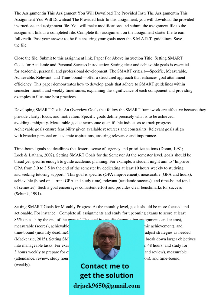 In this assignment, you will download the provided instructions and assignment file. You will make modifications and submit the assignment file to the assignmen