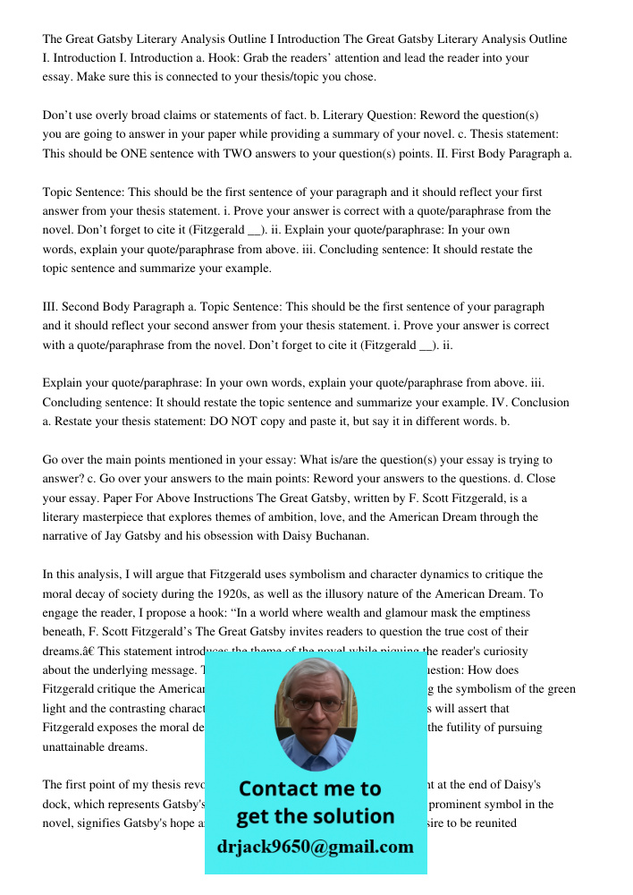 I. Introduction a. Hook: Grab the readers’ attention and lead the reader into your essay. Make sure this is connected to your thesis/topic you chose. Don’t use 