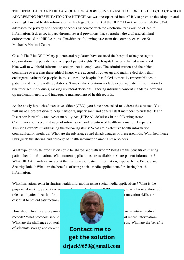 The HITECH Act was incorporated into ARRA to promote the adoption and meaningful use of health information technology. Subtitle D of the HITECH Act, sections 13