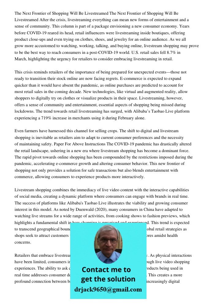 After the crisis, livestreaming everything can mean new forms of entertainment and a sense of community. This column is part of a package envisioning a new cons