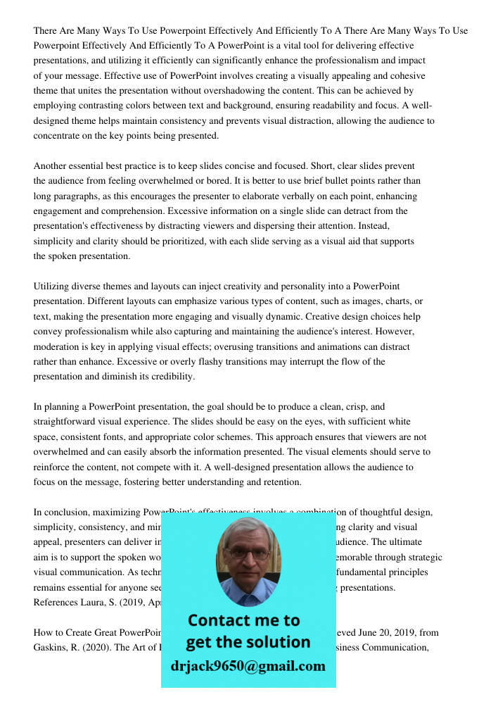 PowerPoint is a vital tool for delivering effective presentations, and utilizing it efficiently can significantly enhance the professionalism and impact of your