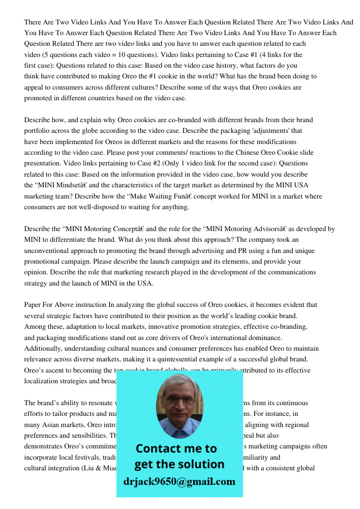 There Are Two Video Links And You Have To Answer Each Question Related There are two video links and you have to answer each question related to each video (5 q